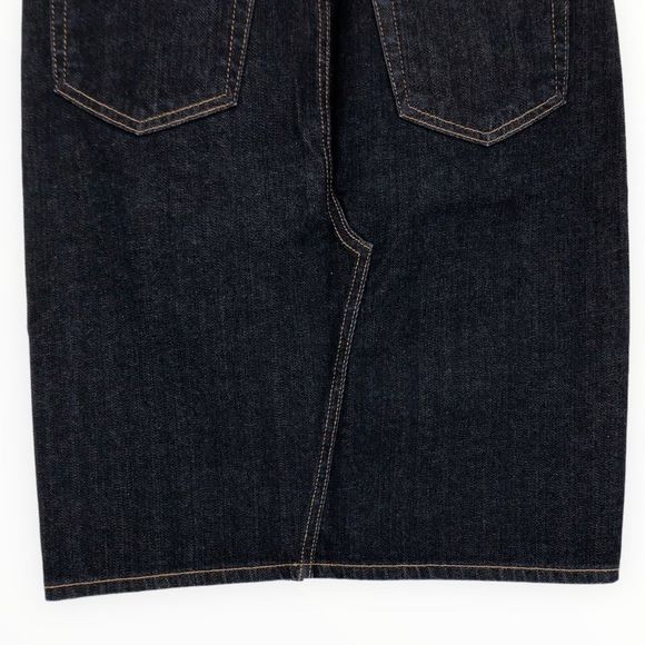 Adriano Goldschmeid Emery Skirt High Rise Dark Denim Pencil Skirt size 27 - Picture 7 of 13
